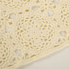 Hand Crochet Lace Bandana